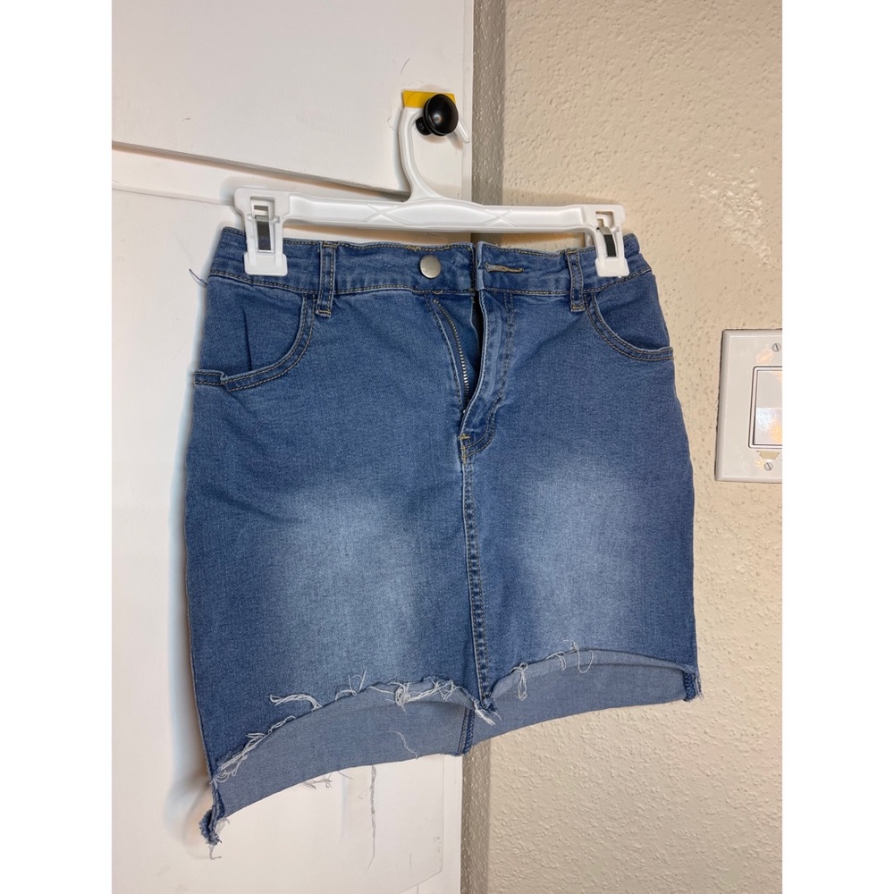 FOREVER 21 Mini Jean Skirt
